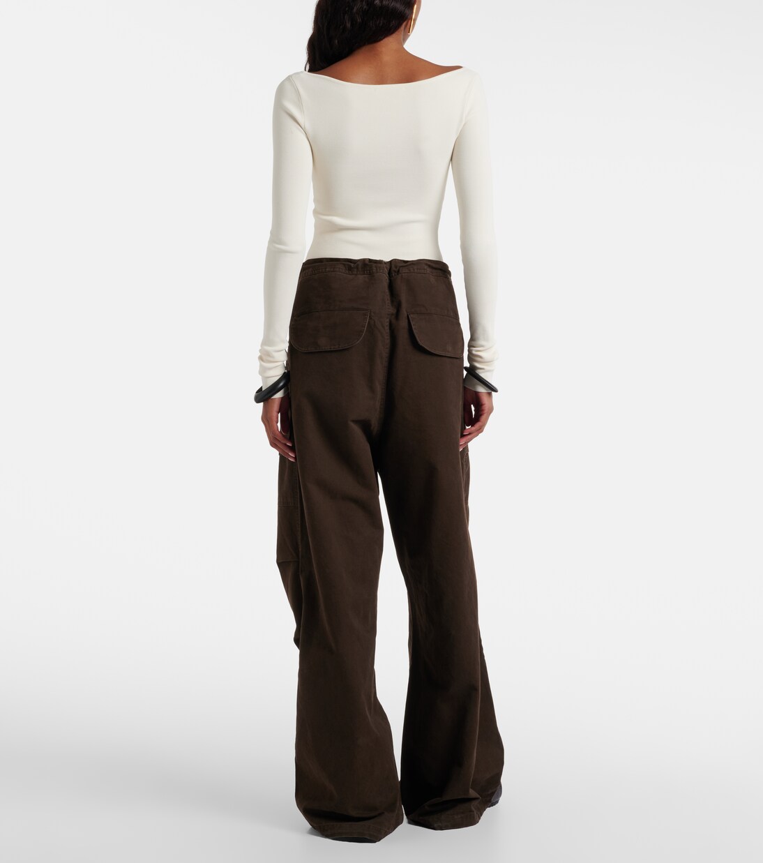 Barren cotton cargo pants | Entire Studios