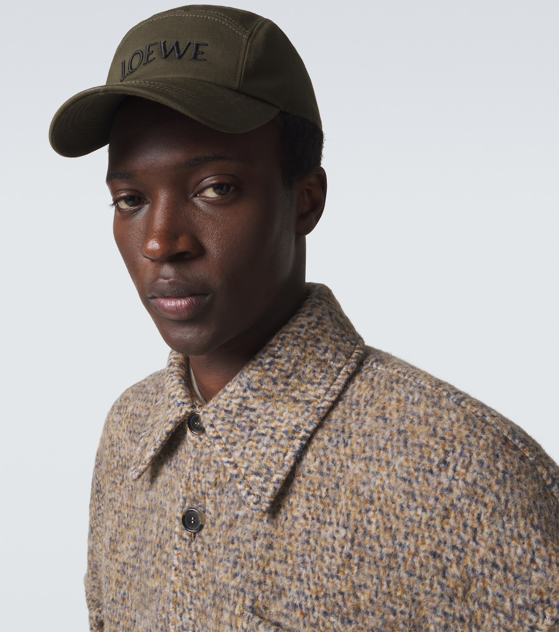 Bestickte Baseballcap aus Baumwolle | Loewe