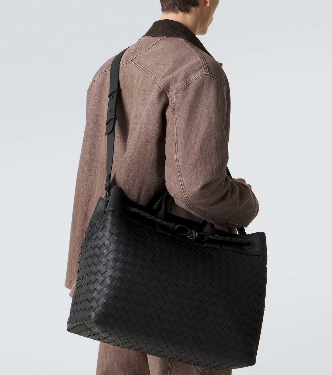 Weekender Intrecciato aus Leder | Bottega Veneta