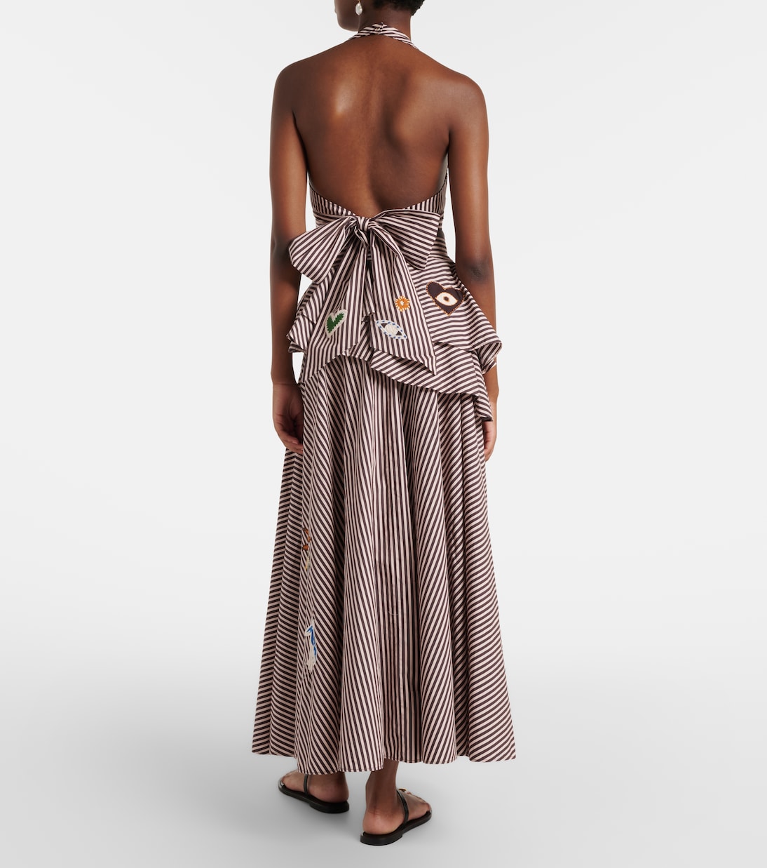 Maxirock Sirocco aus Baumwolle | Alémais