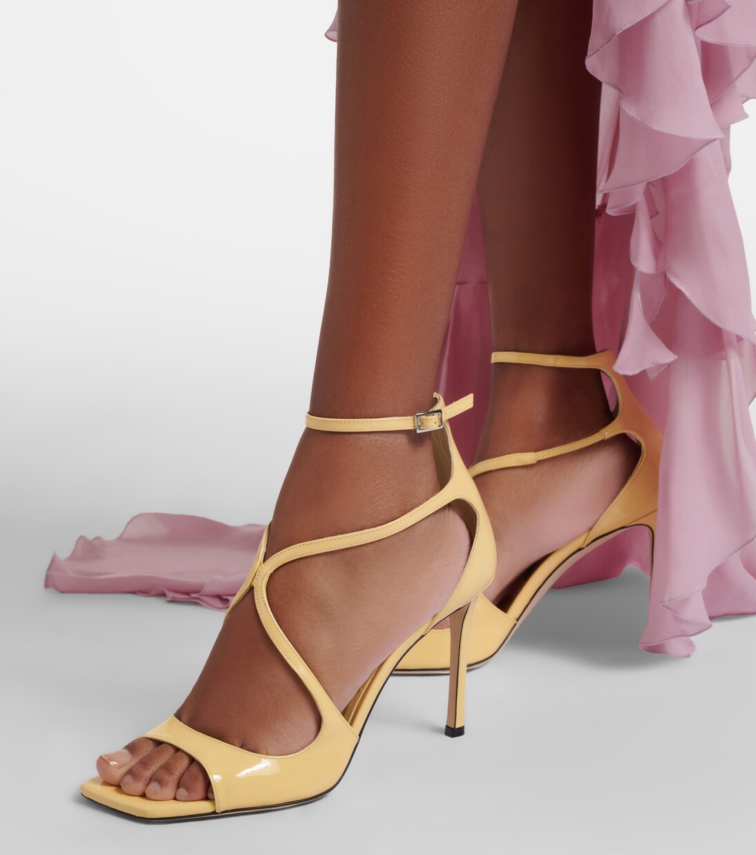 Azia patent leather sandals | Jimmy Choo