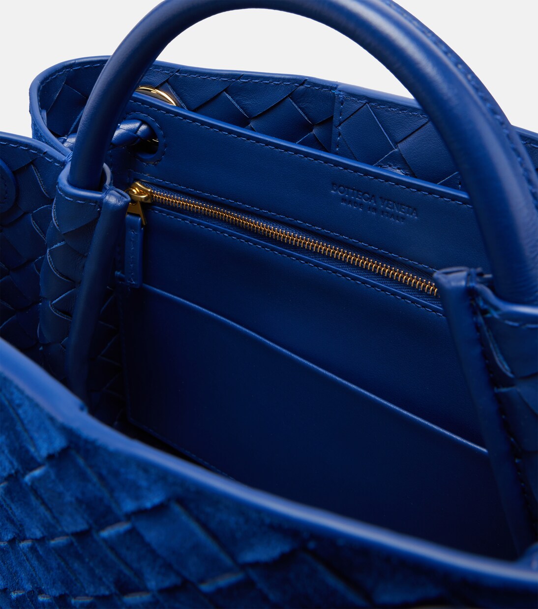 Andiamo Small suede tote bag | Bottega Veneta