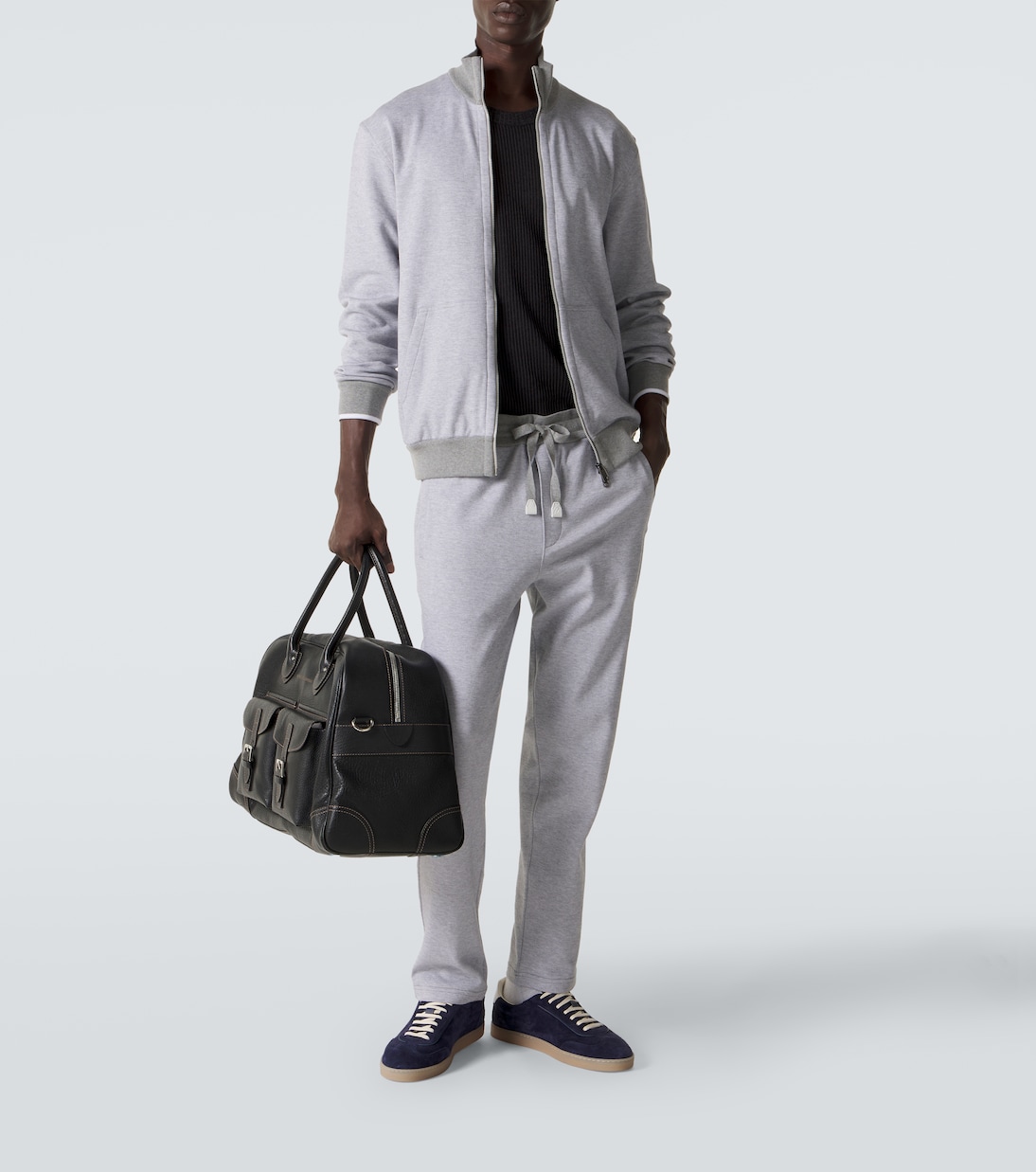 Cotton-blend track jacket | Brioni