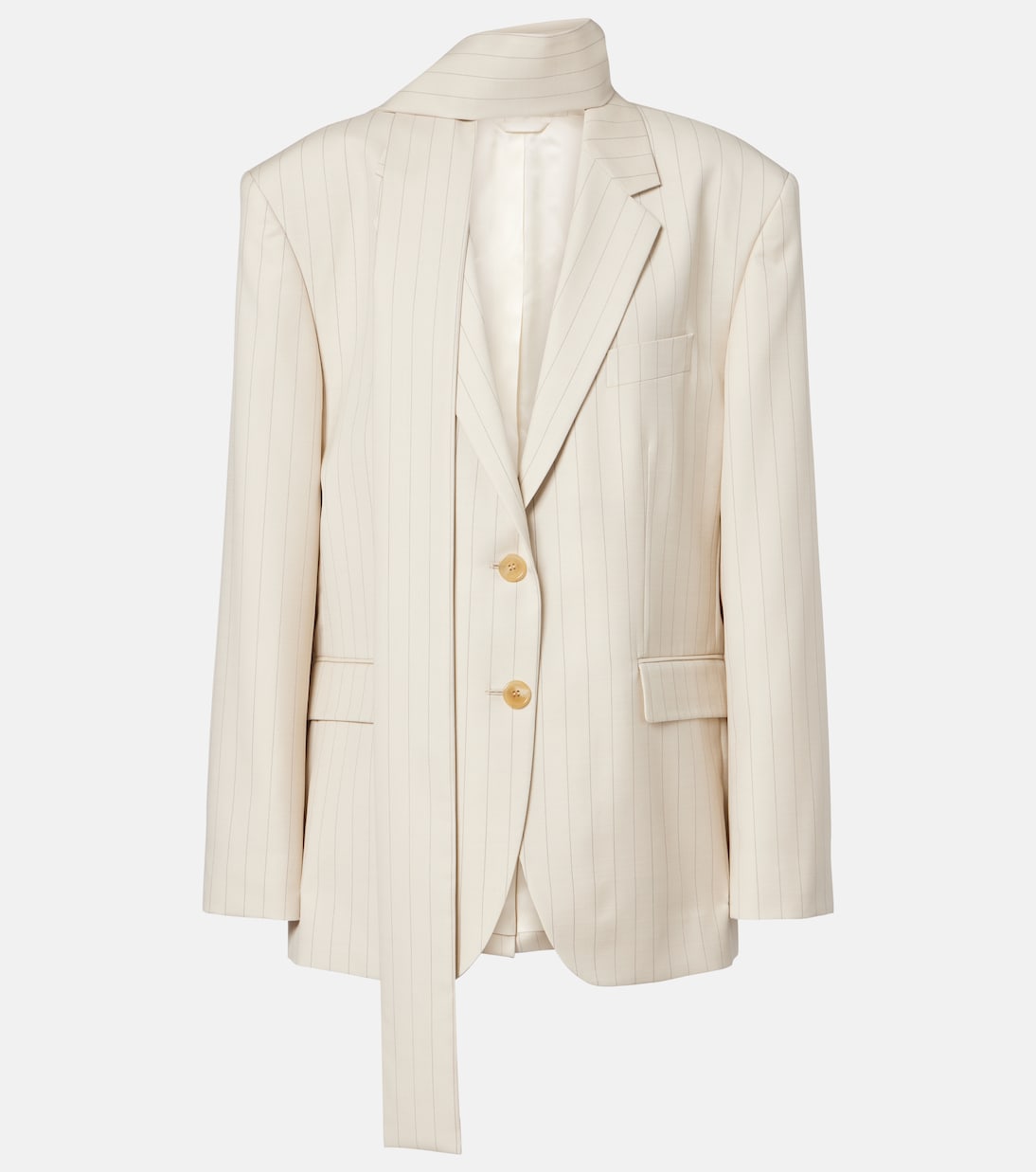 Pinstripe wool blazer | Acne Studios