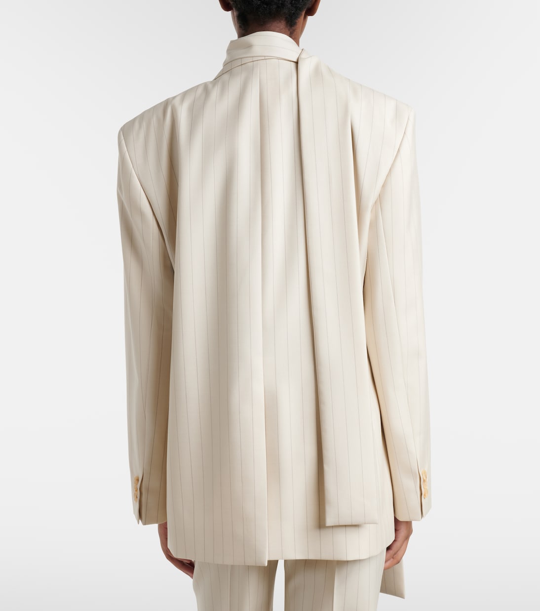 Pinstripe wool blazer | Acne Studios