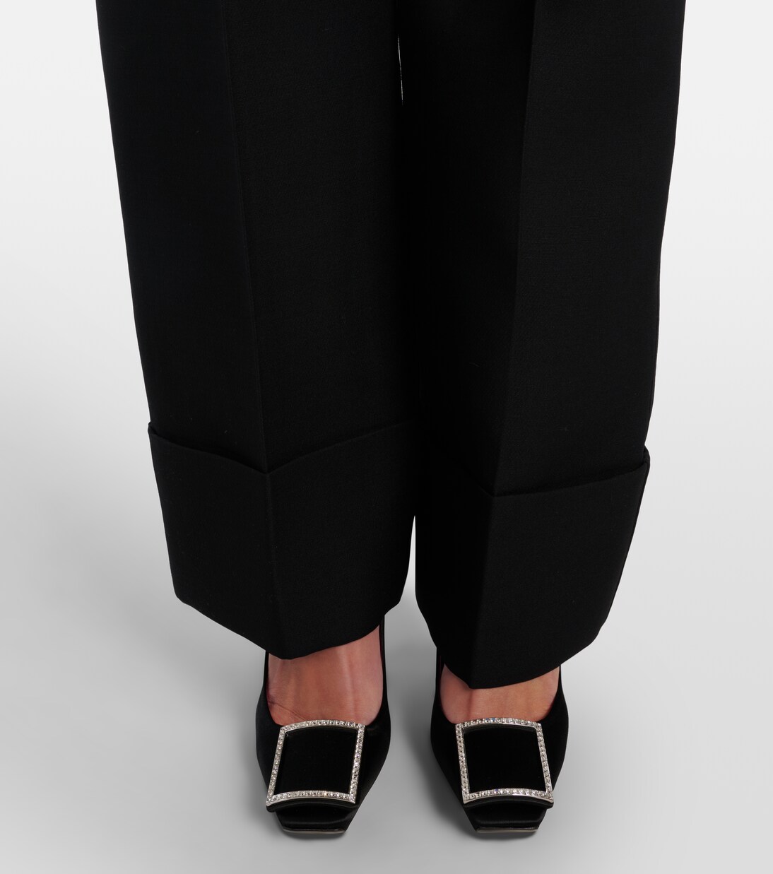 Trumpette 100 satin pumps | Roger Vivier