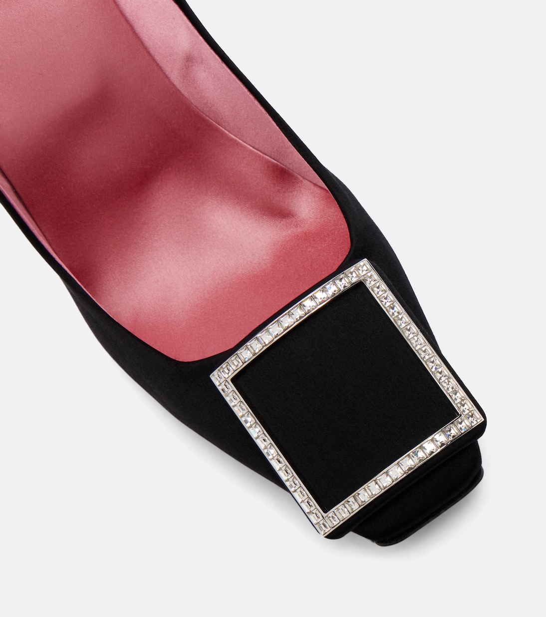 Trumpette 100 satin pumps | Roger Vivier