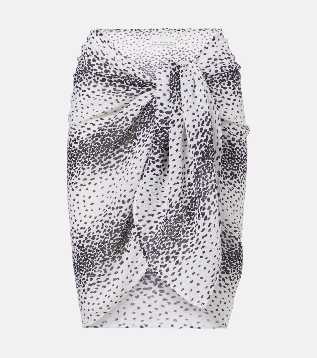 Icaria cotton and silk beach cover-up | Heidi Klein