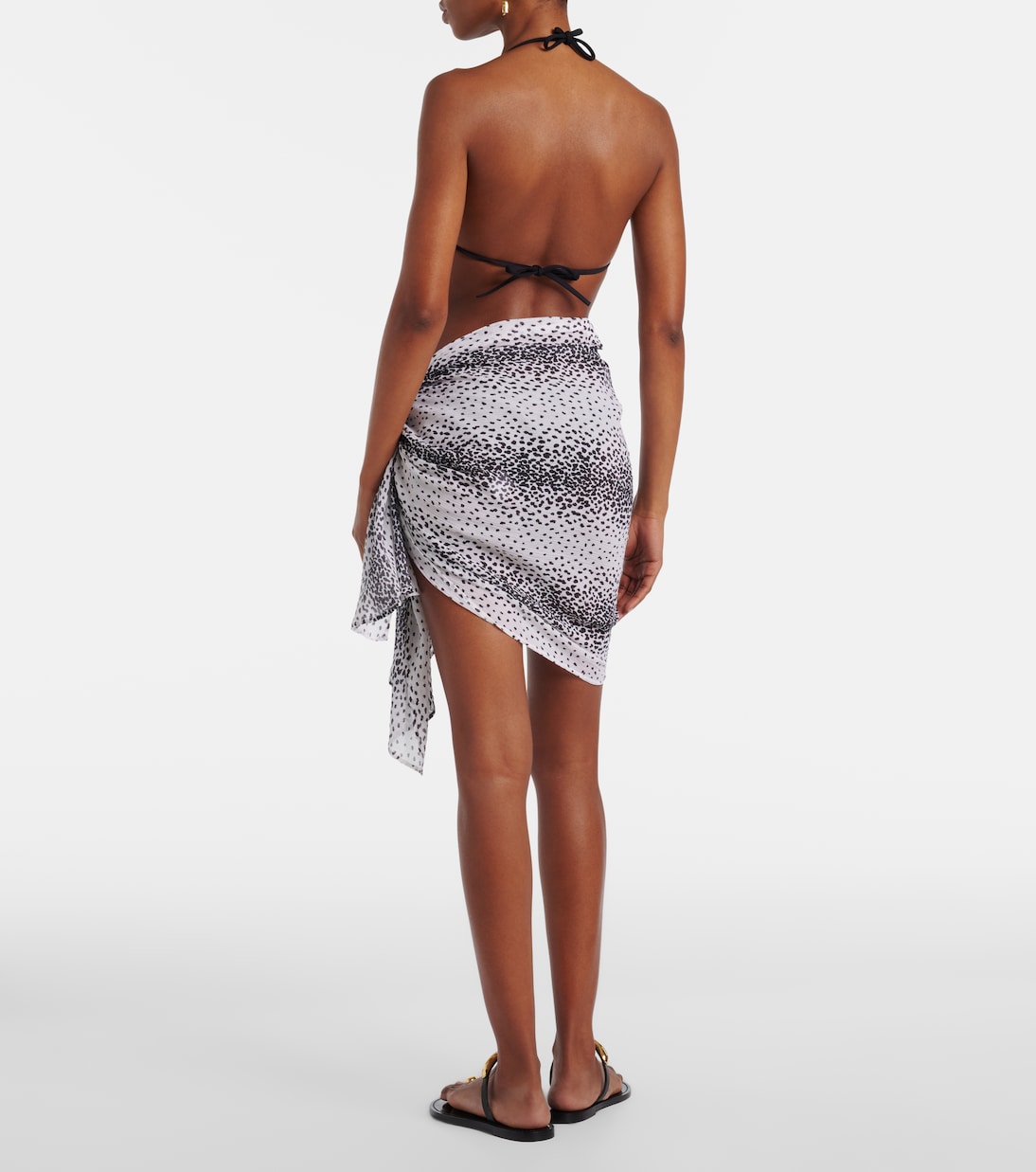 Icaria cotton and silk beach cover-up | Heidi Klein