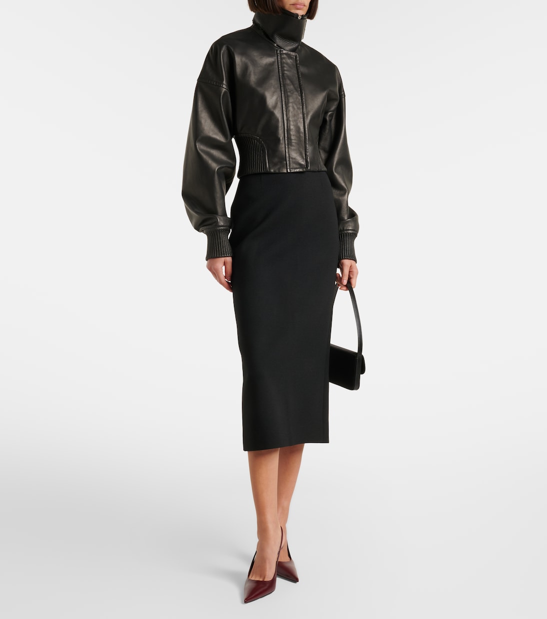 Pumps slingback in pelle | Victoria Beckham