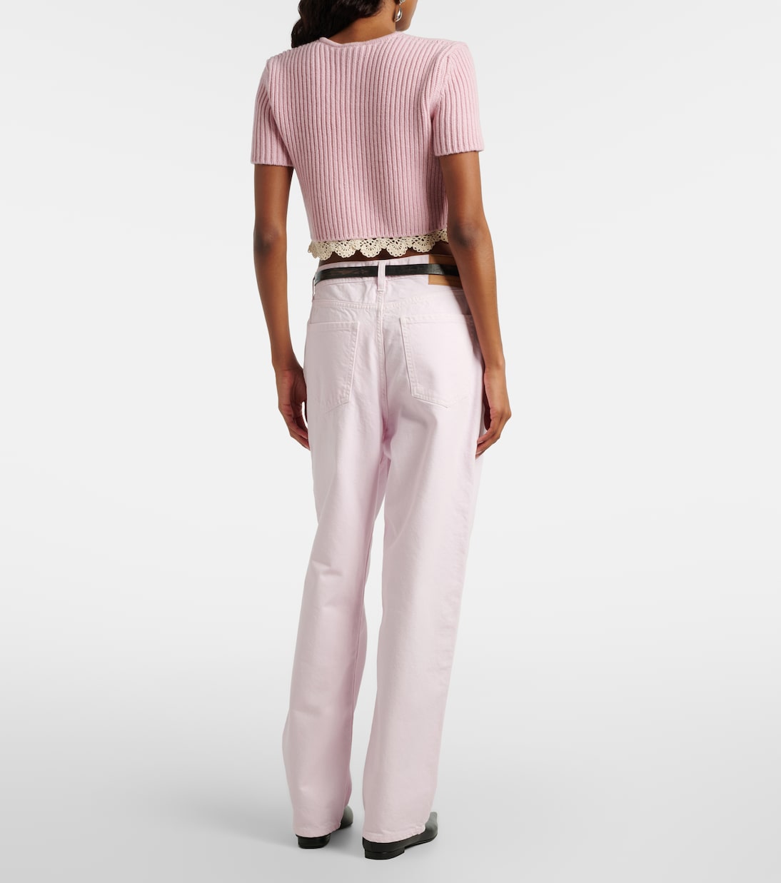 High-rise wide-leg jeans | Magda Butrym