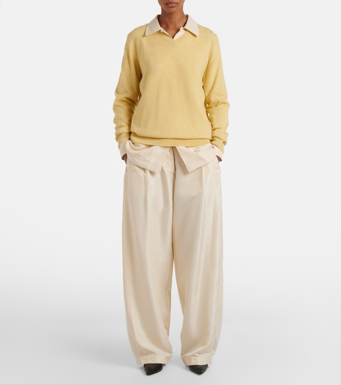 Nian cashmere top | The Row