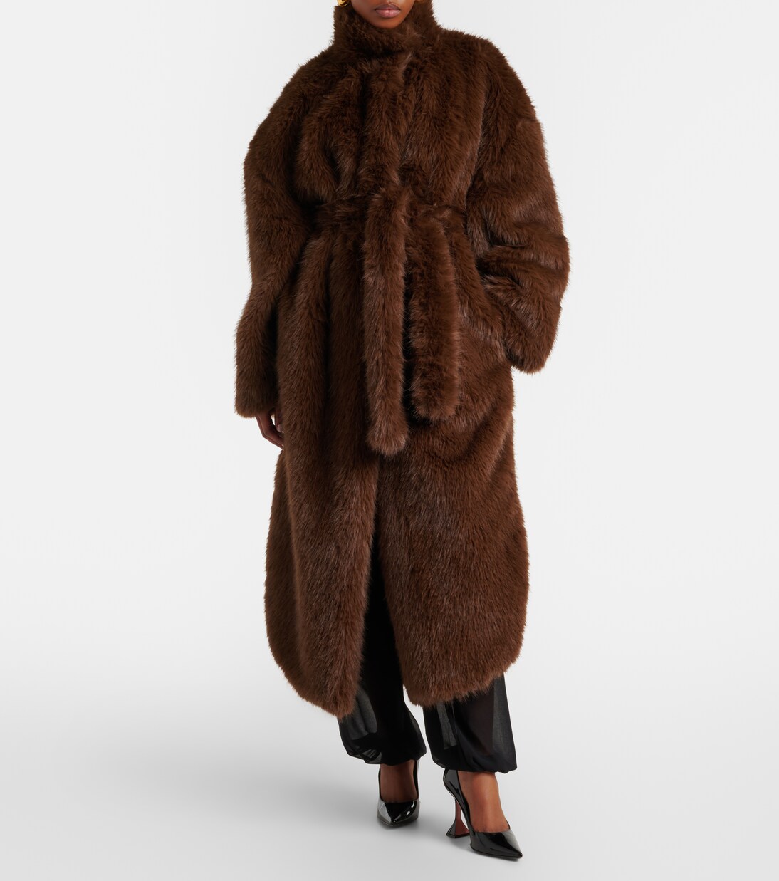 Ravello wrap coat | The Frankie Shop