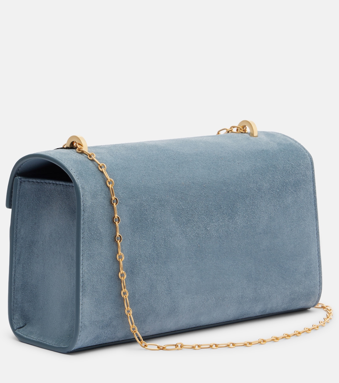 Symmetry Chain Mini suede crossbody bag | Savette