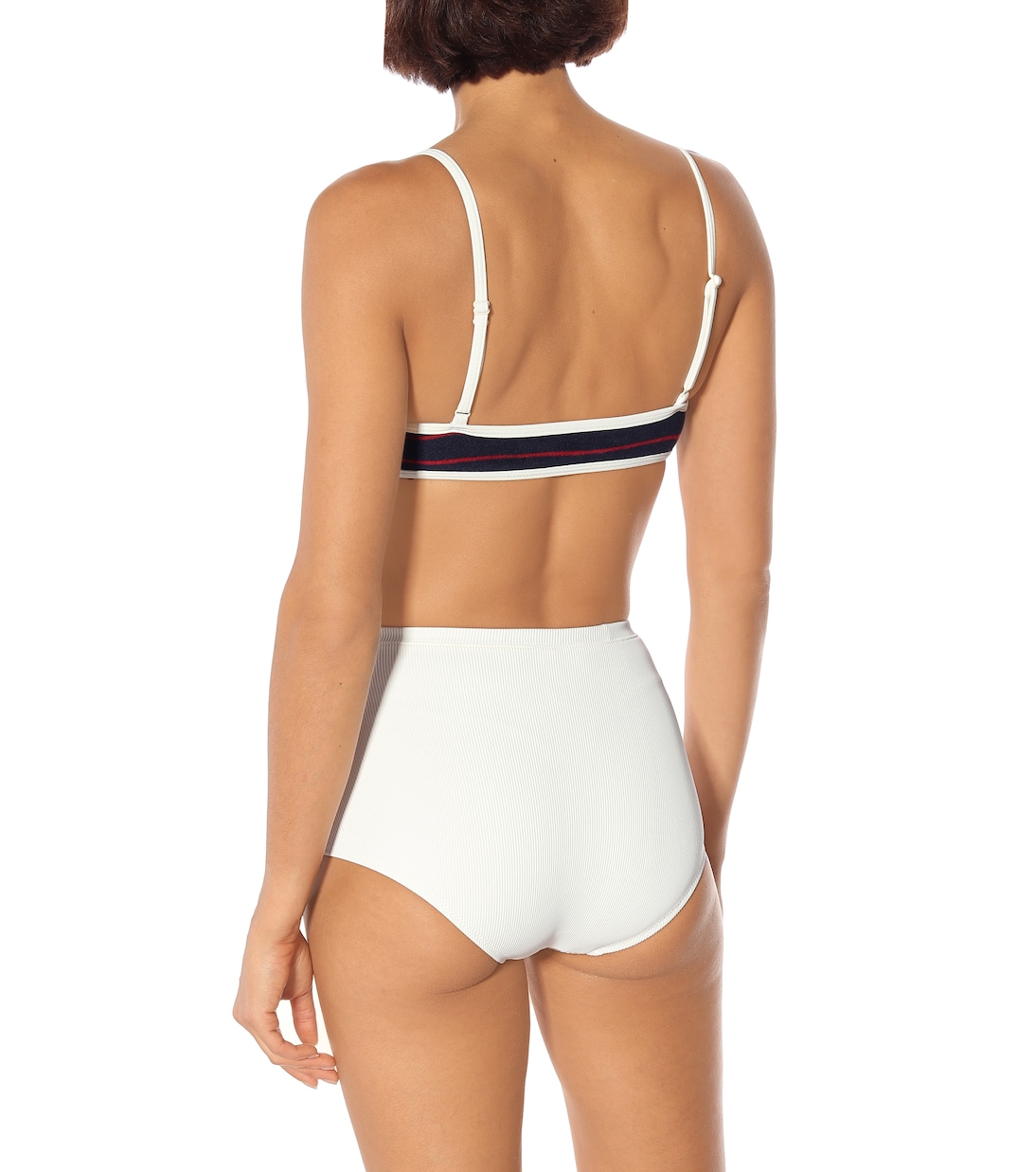 Haut de bikini The Nantucket en coton mélangé | Solid & Striped