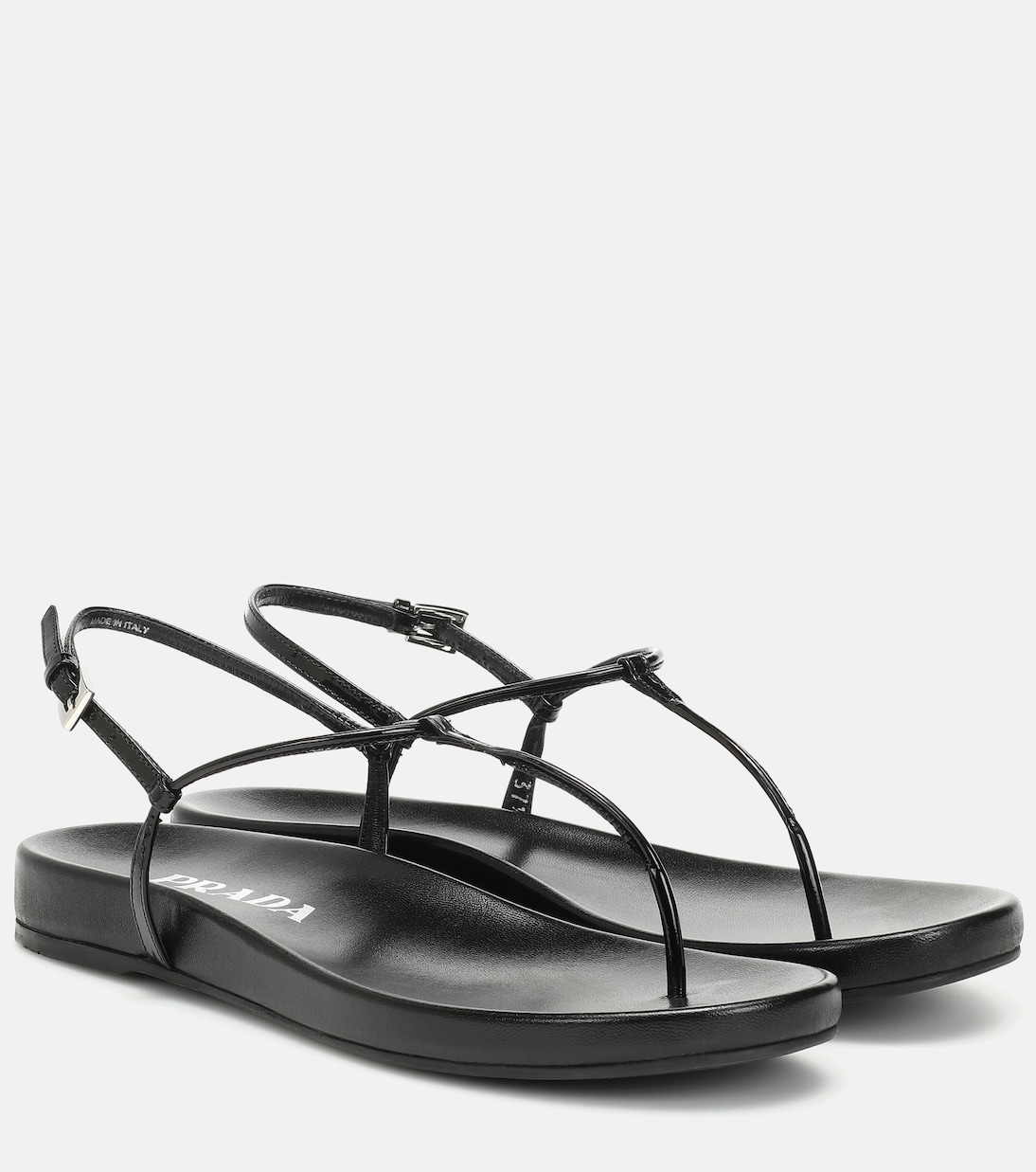 Sandalen aus Leder | Prada