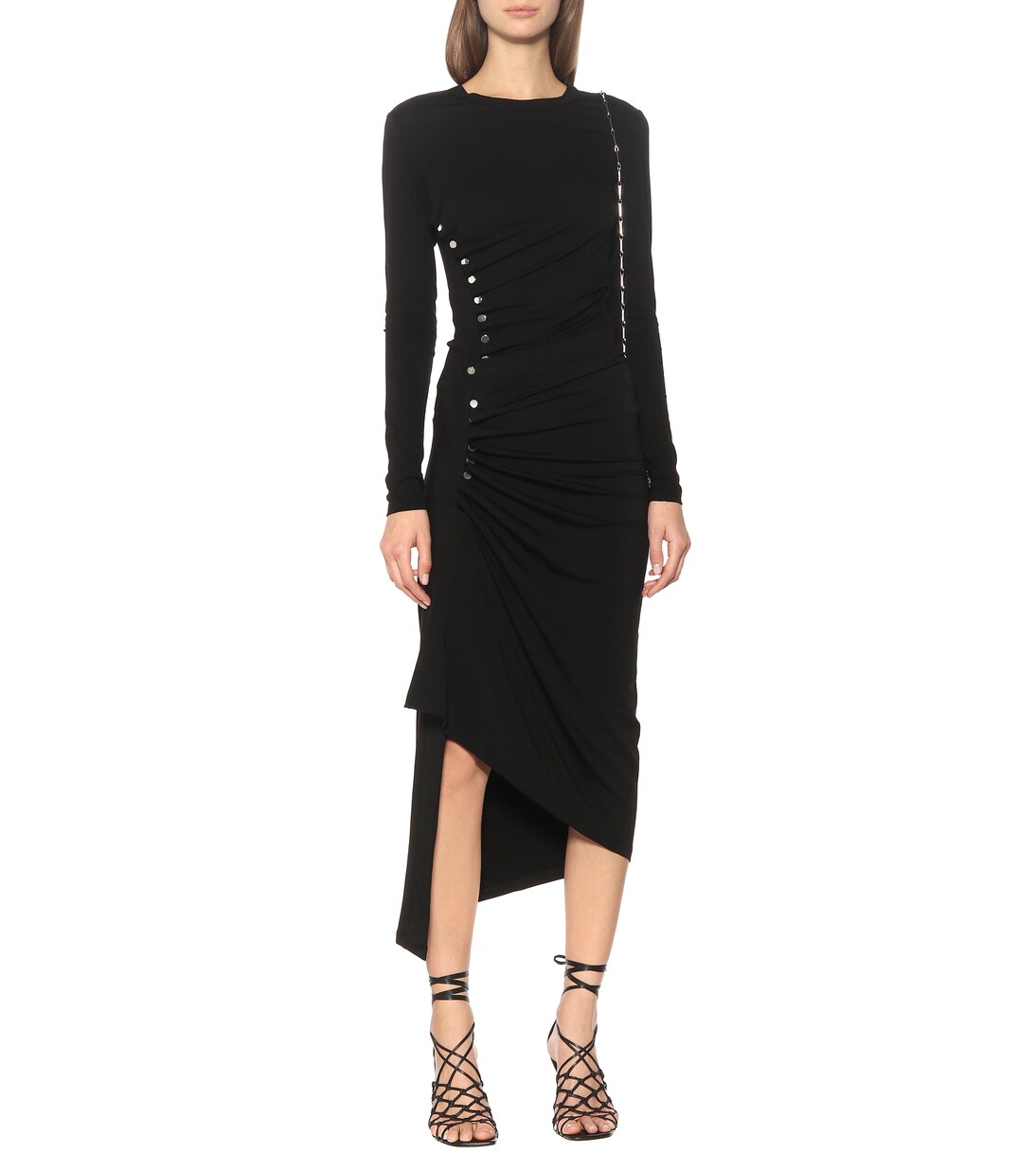 Gonna midi in jersey | Rabanne