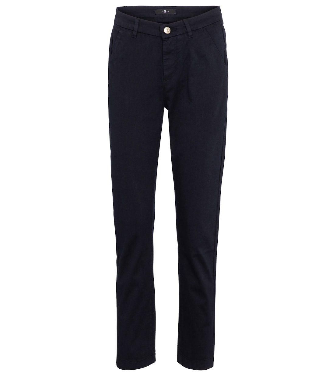 Mid-rise slim cropped twill pants | 7 For All Mankind