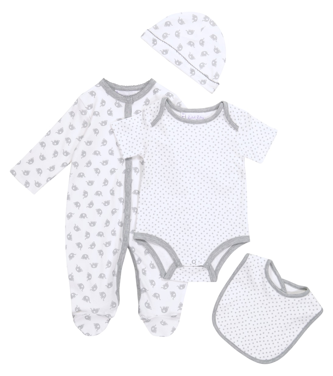 Baby - Tutina, body, berretto e bavaglino in cotone | Rachel Riley