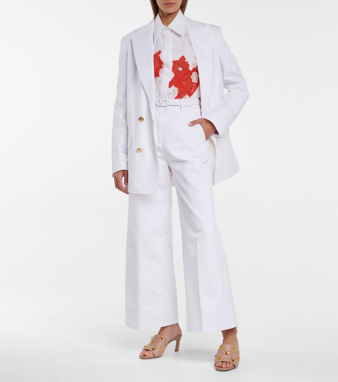 Jeans a gamba larga | Valentino