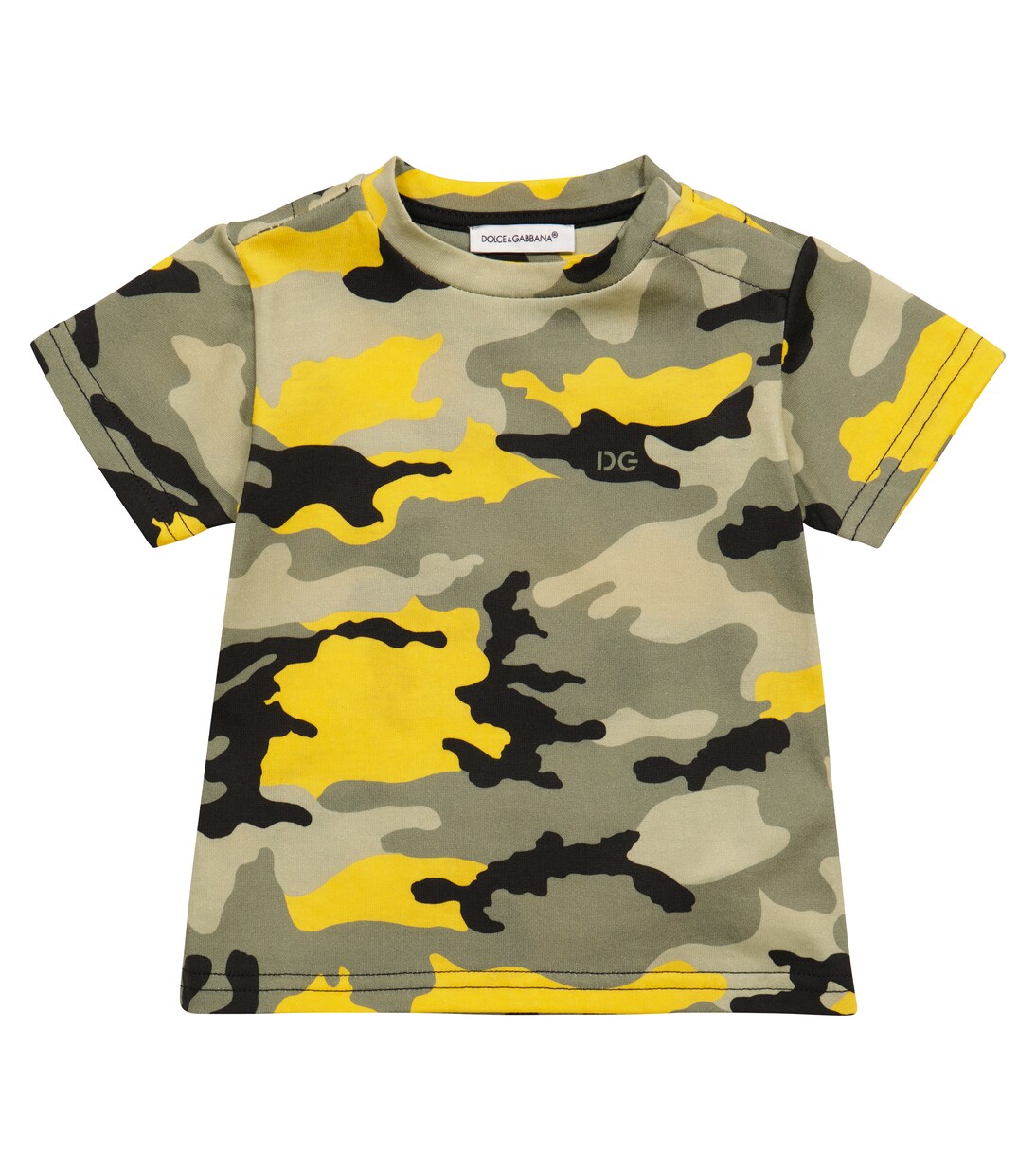Baby - T-shirt in cotone con stampa | Dolce&Gabbana Kids