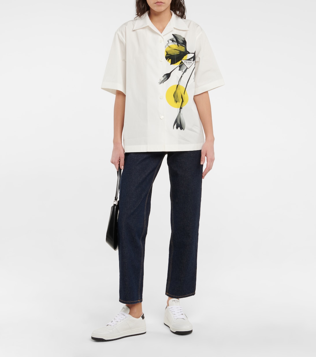 Sneakers aus Leder | Prada