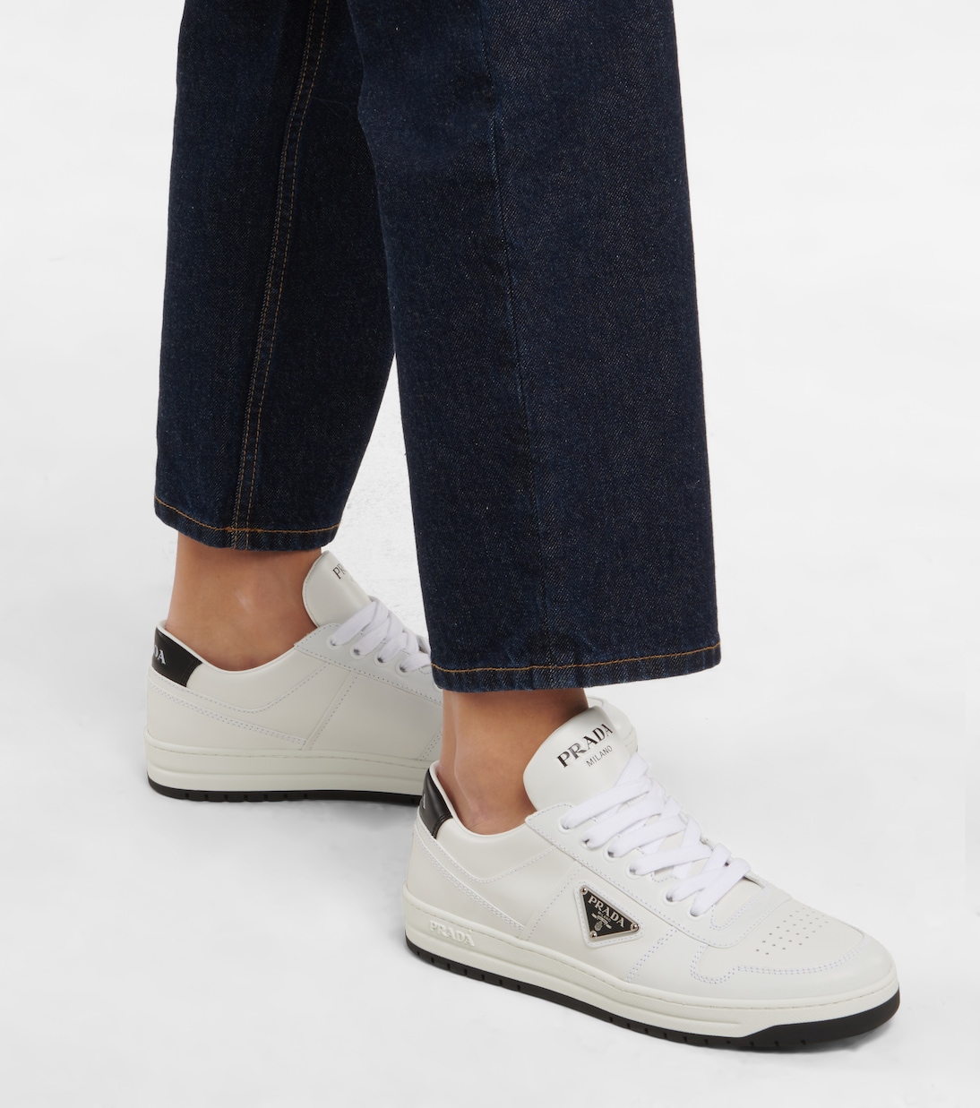 Sneakers aus Leder | Prada