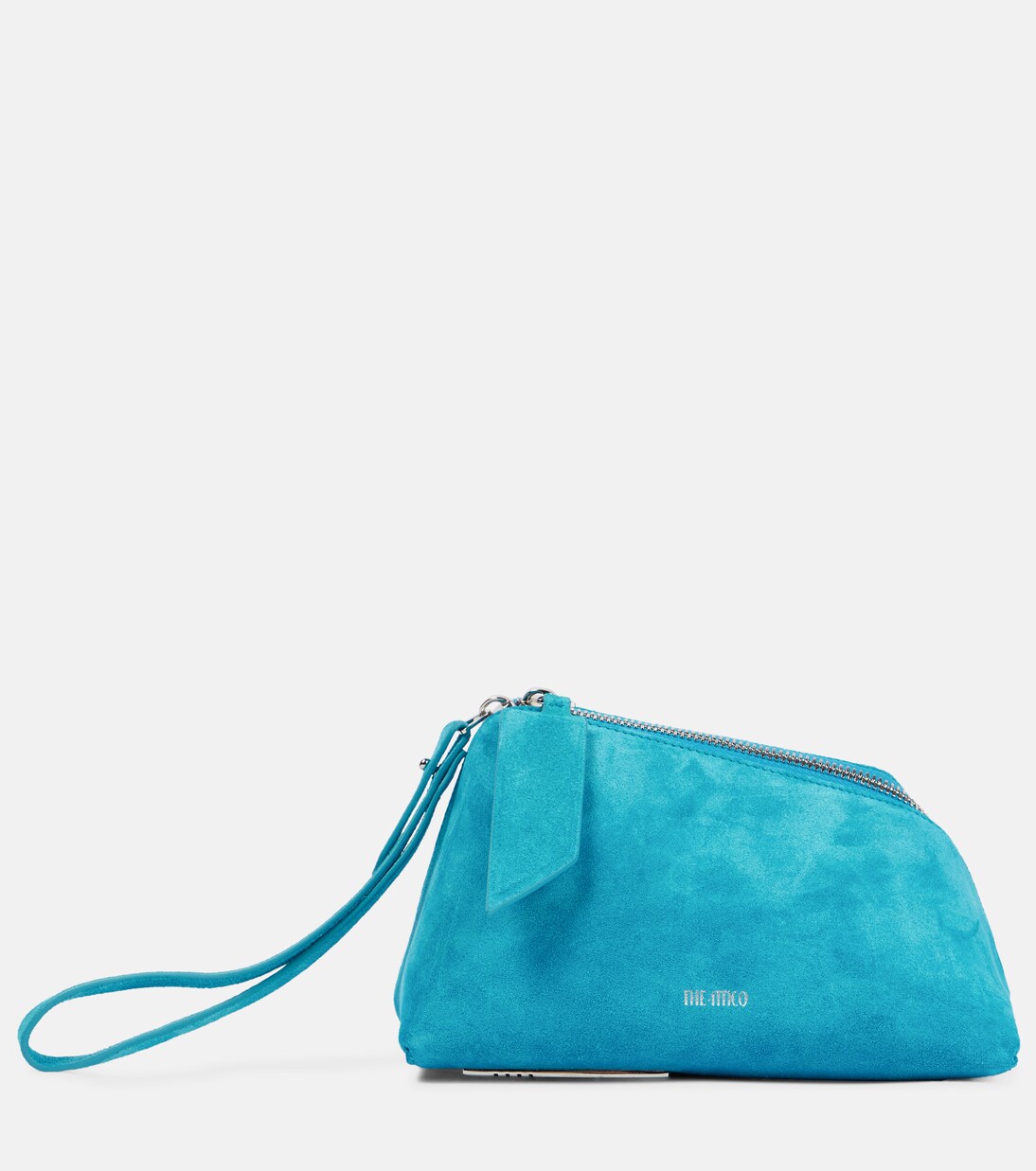 Clutch Saturday Small aus Veloursleder | The Attico