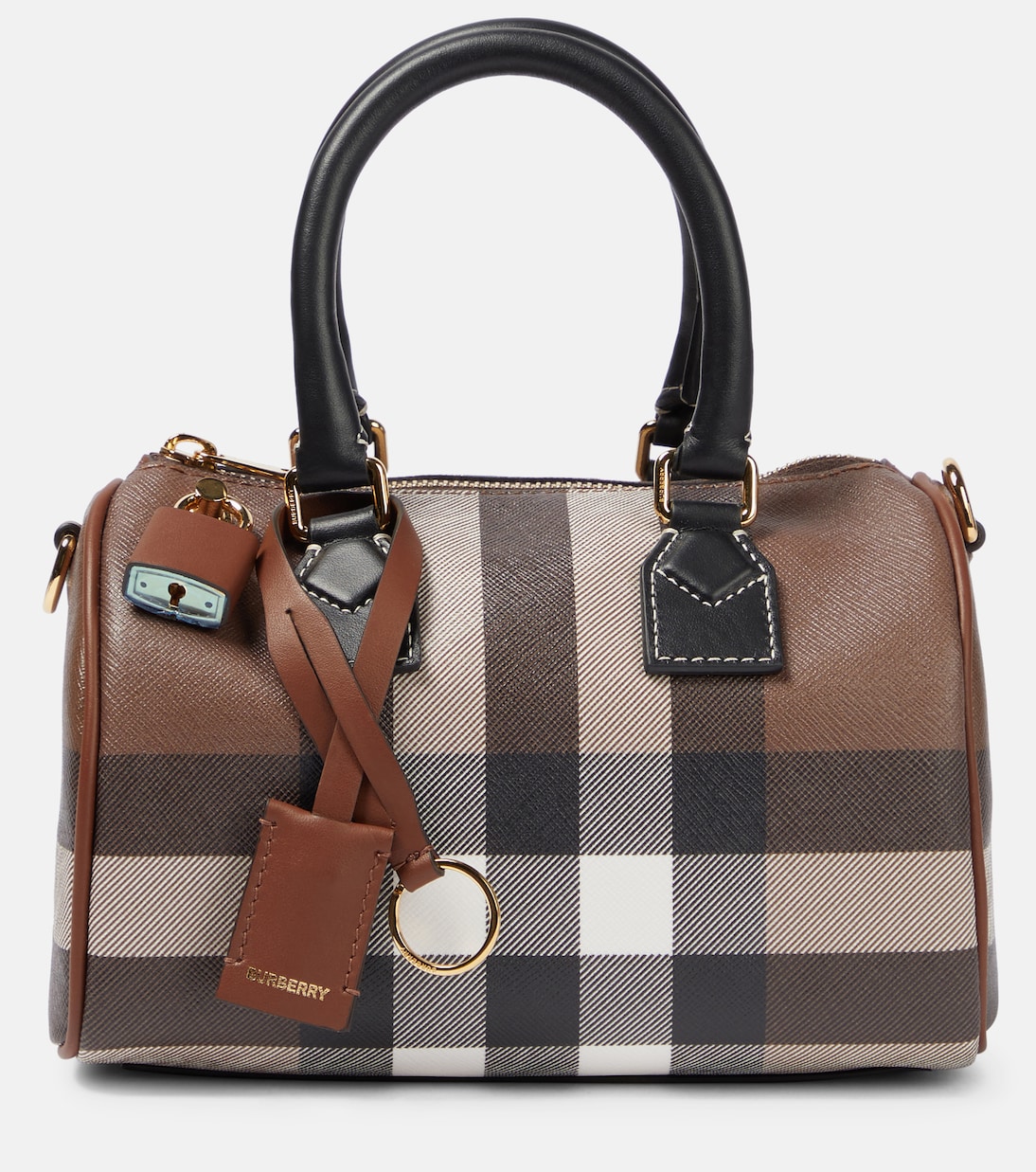Checked canvas tote bag | Burberry