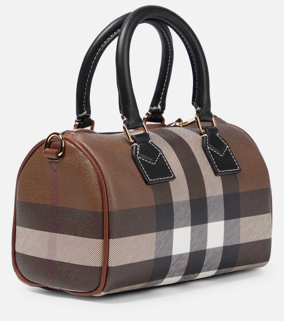 Checked canvas tote bag | Burberry