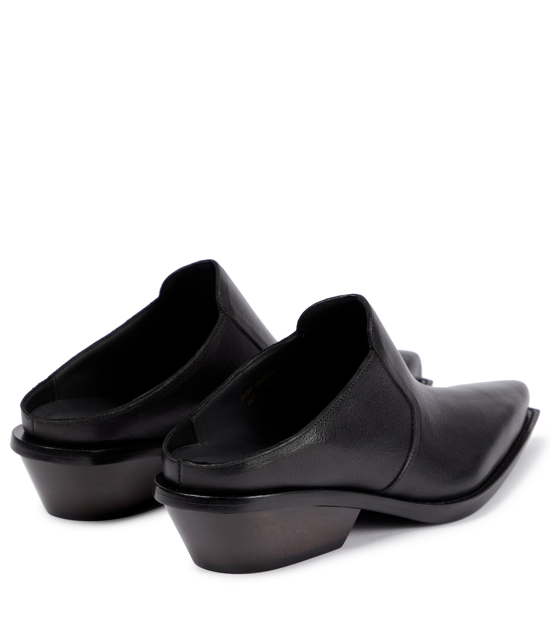 Pointed leather mules | Acne Studios