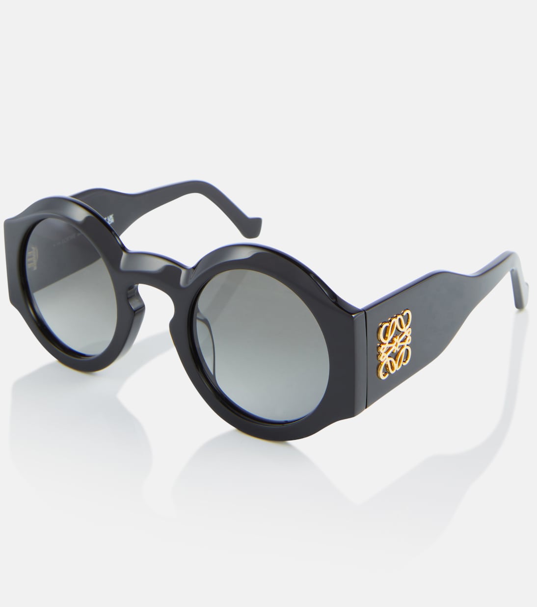 Occhiali da sole LOEWE Round con effetto Anagram, stile giovane e trendy