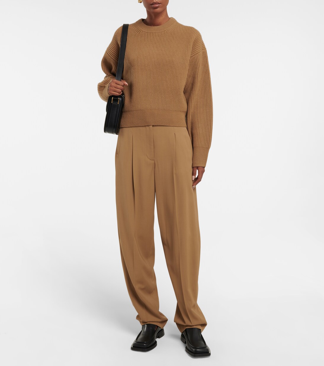 Pullover in maglia a coste in lana | Joseph