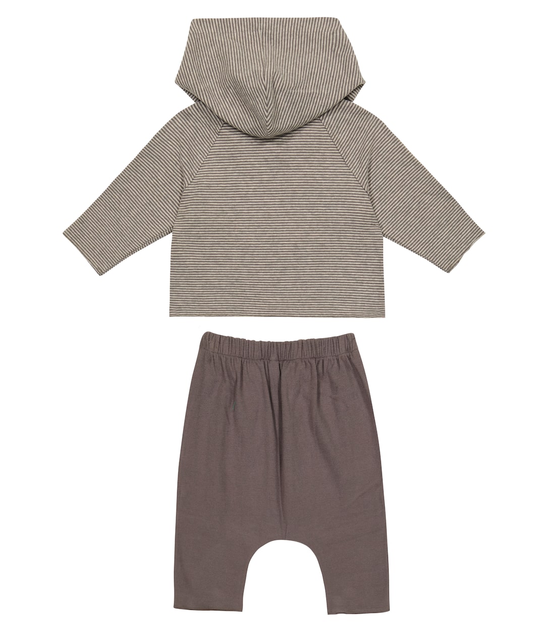 Baby striped sweatshirt and sweatpants set | Il Gufo