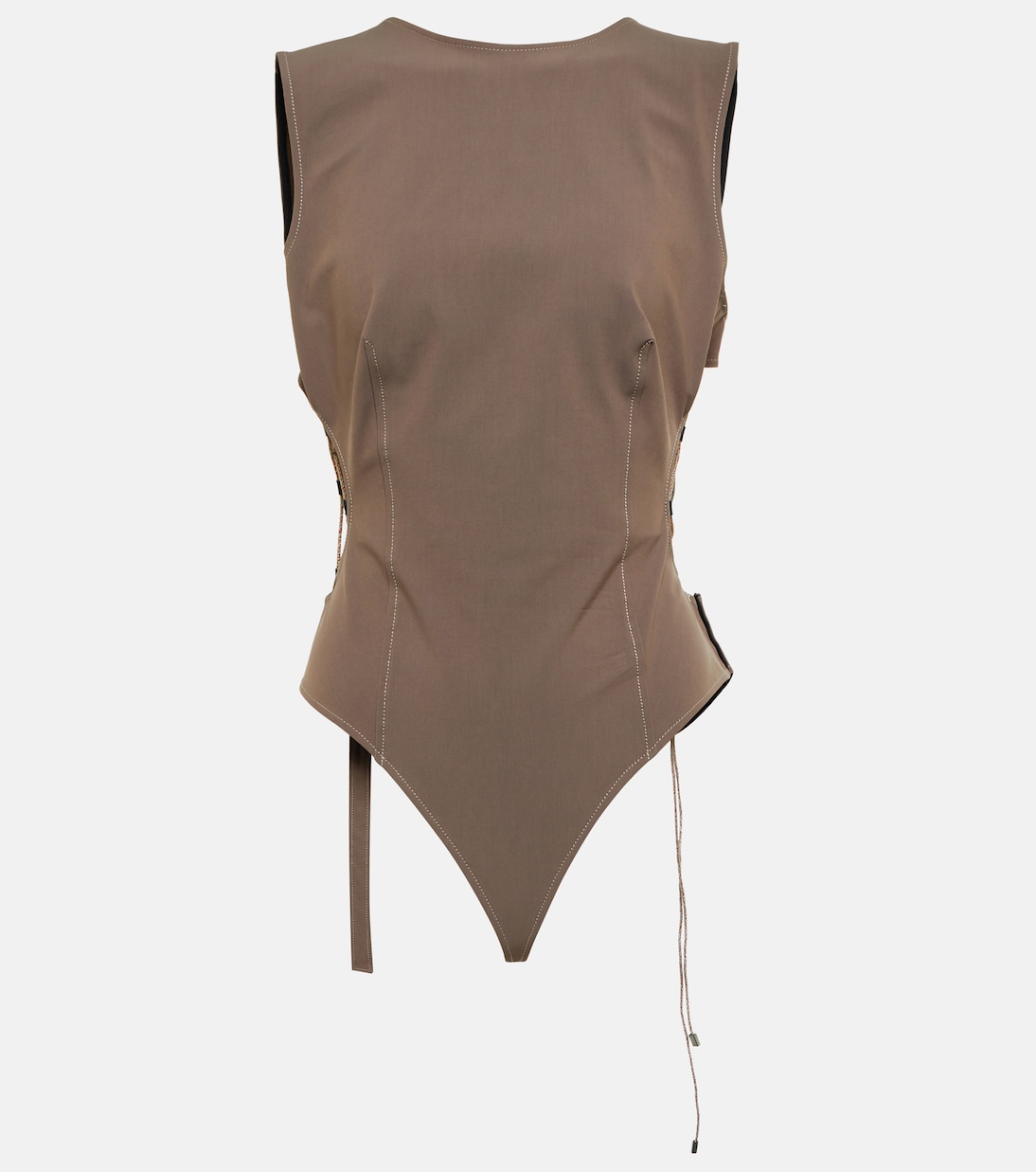 Le Body Marrone cutout bodysuit | Jacquemus