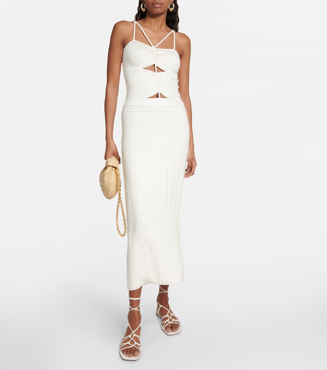 Abito midi Suberi con cut-out | Altuzarra
