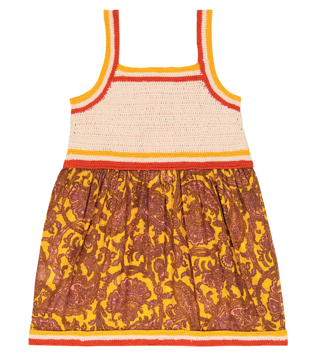 Abito Tiggy in crochet di cotone | Zimmermann Kids