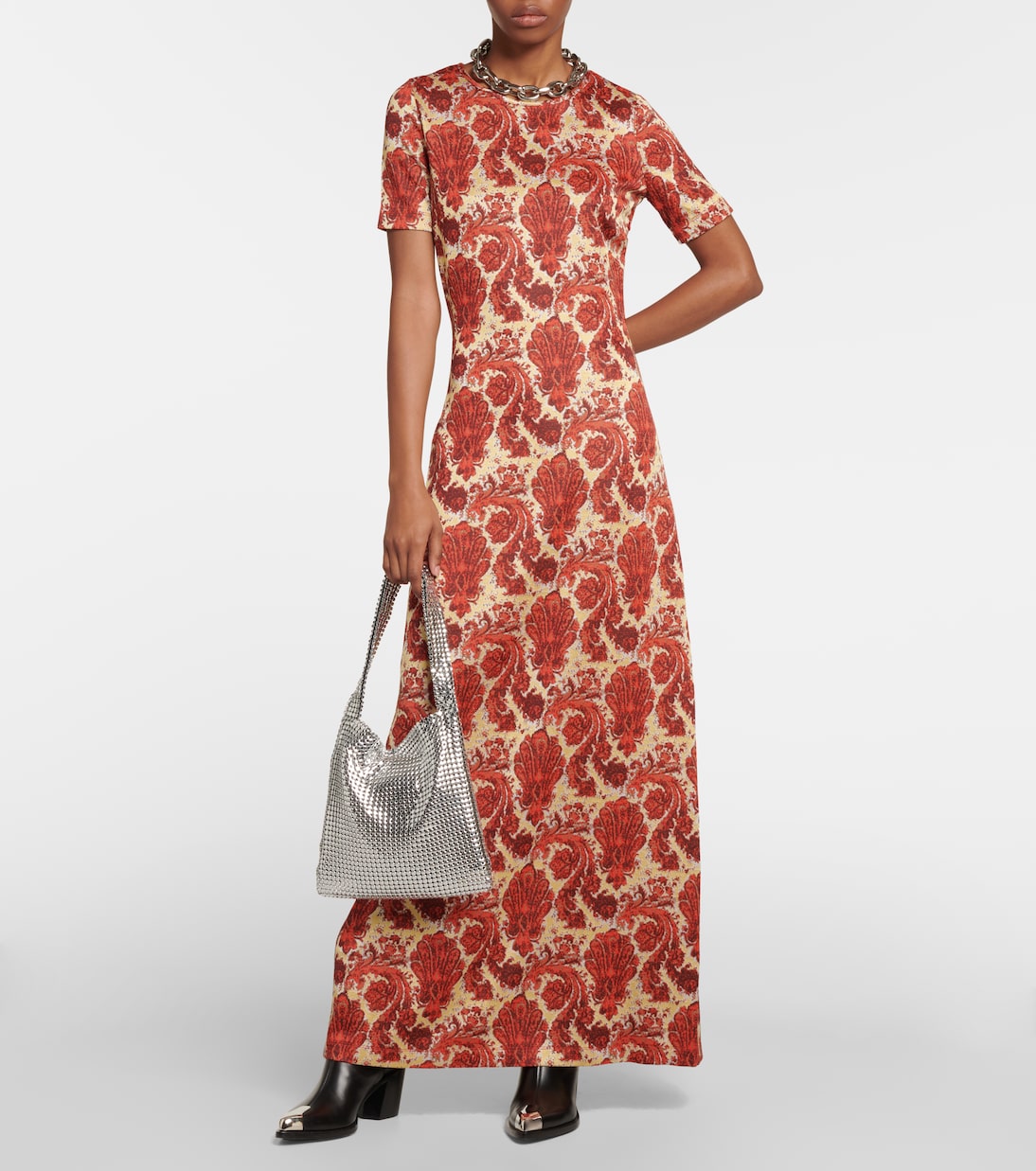 Printed maxi dress | Rabanne