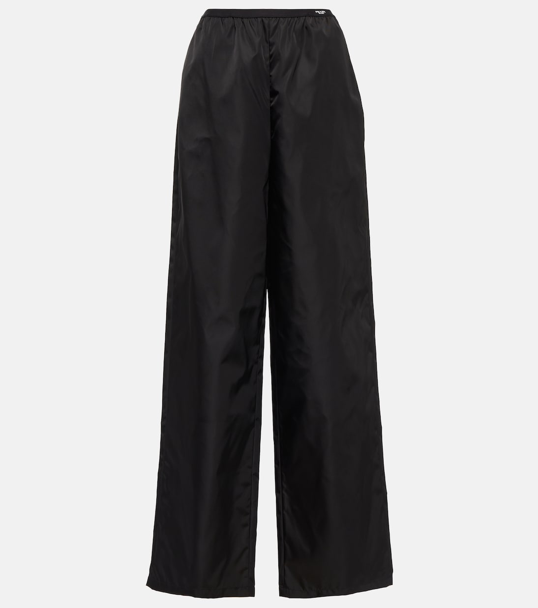 High-Rise Hose aus Re-Nylon | Prada