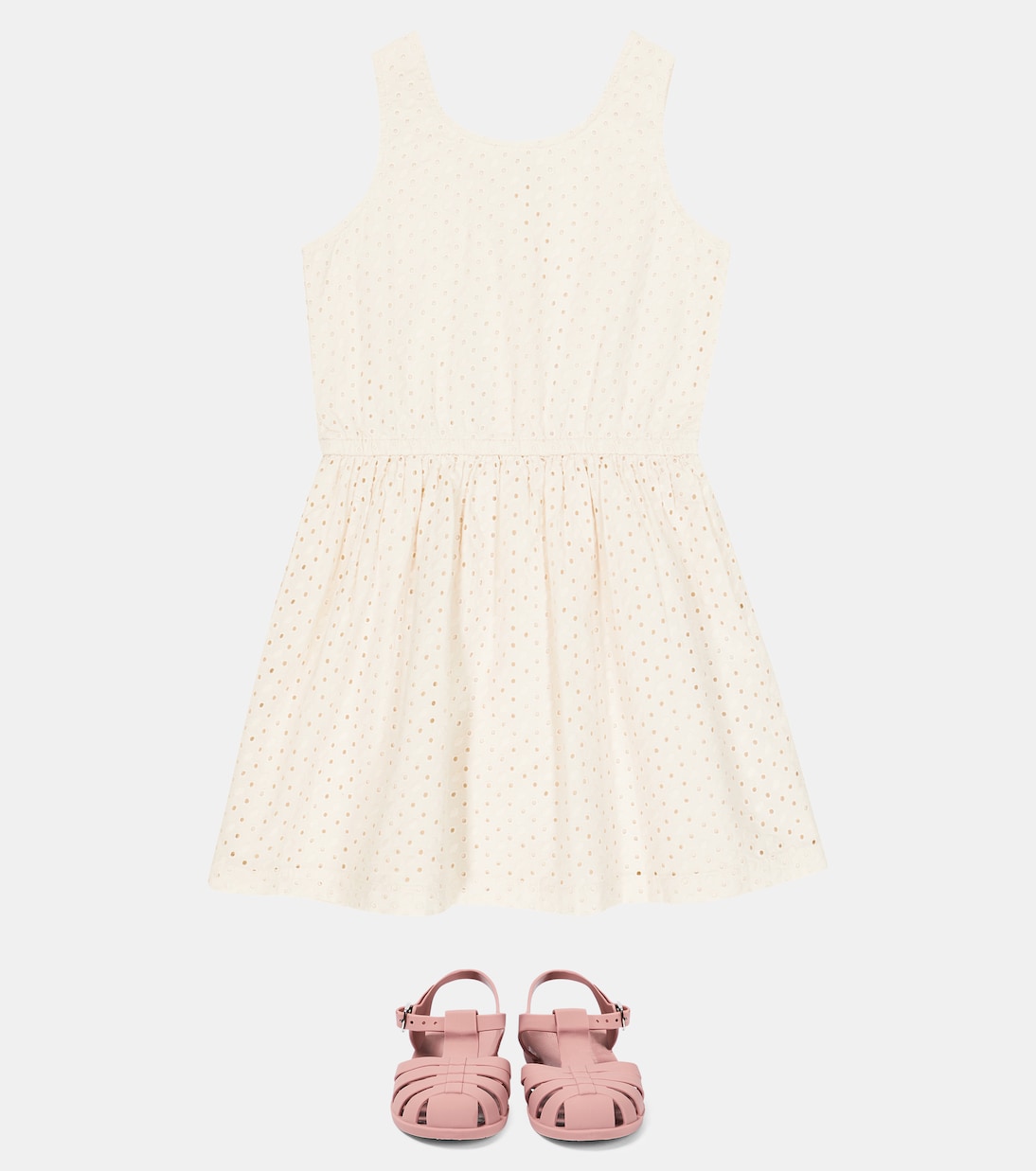 Abito Idaho in cotone sangallo | Liewood