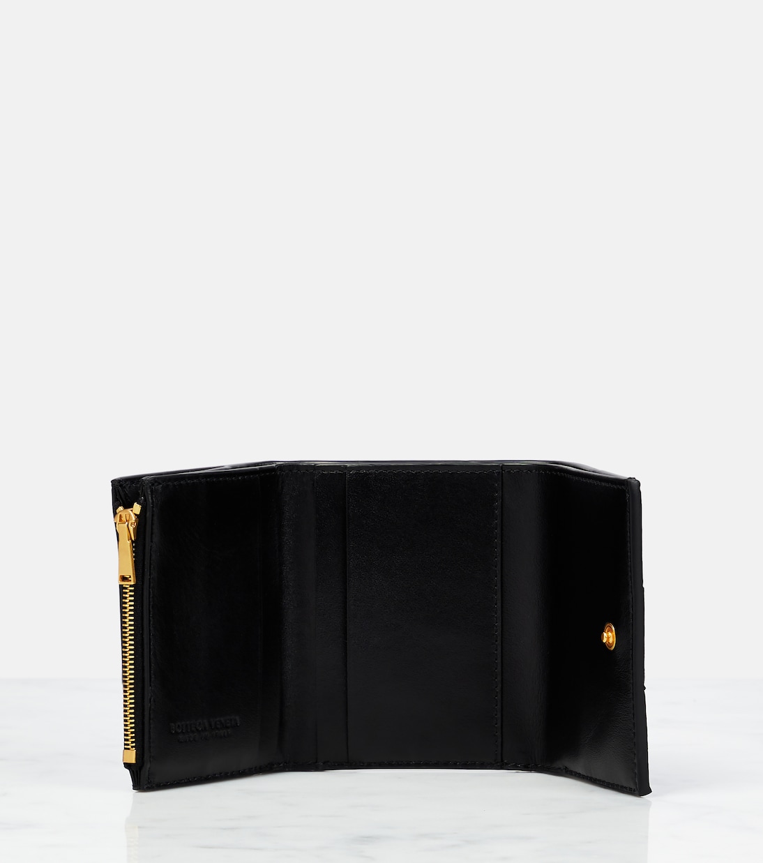 Portafoglio in Pelle Bifold Bottega Veneta per Giovani Stilisti