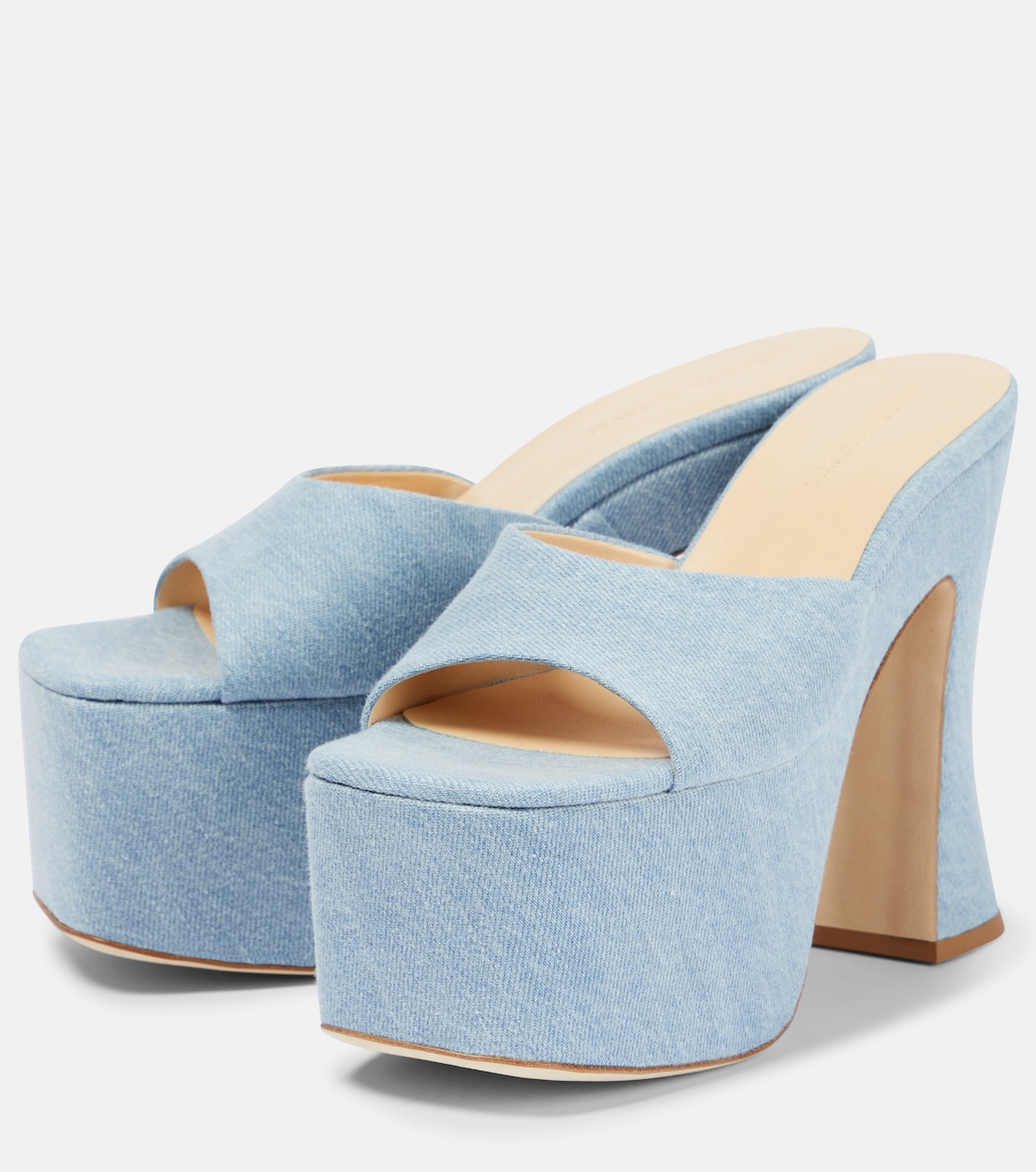 Denim platform mules | Magda Butrym