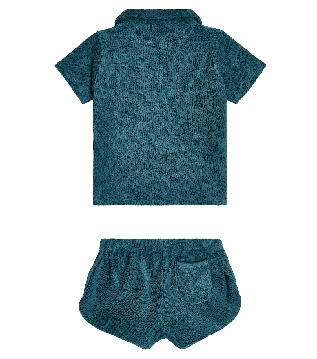 Baby Kombu T-shirt and shorts set | Caramel