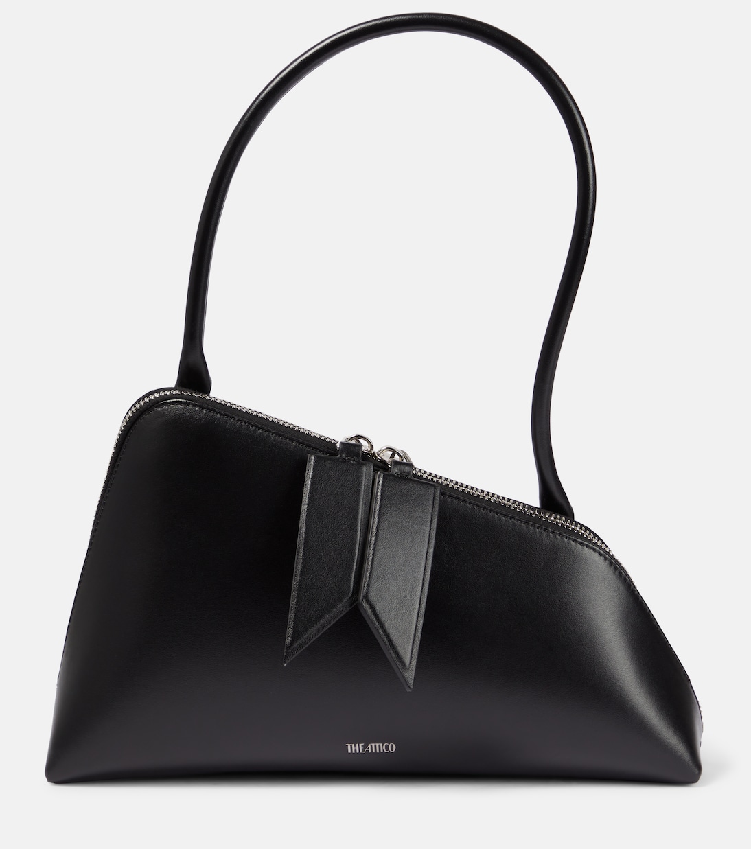 Sac Sunrise asymétrique en cuir | The Attico