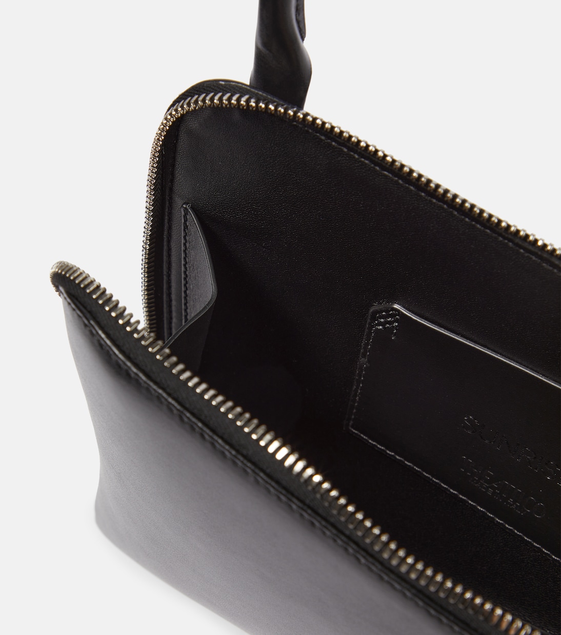 Sac Sunrise asymétrique en cuir | The Attico