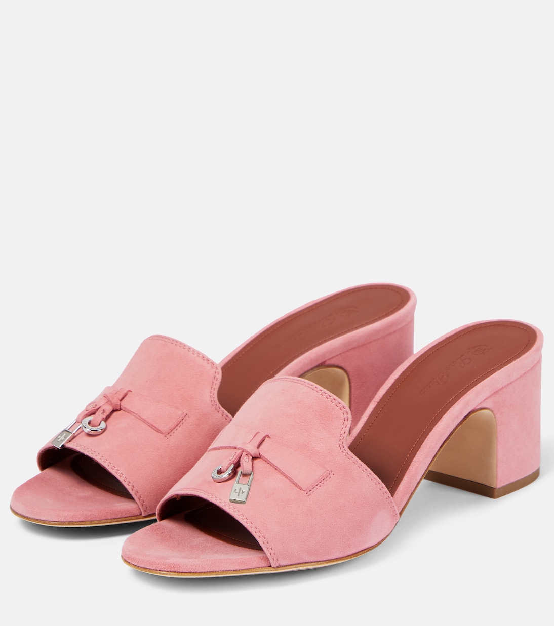 Mules Summer Charms in suede | Loro Piana