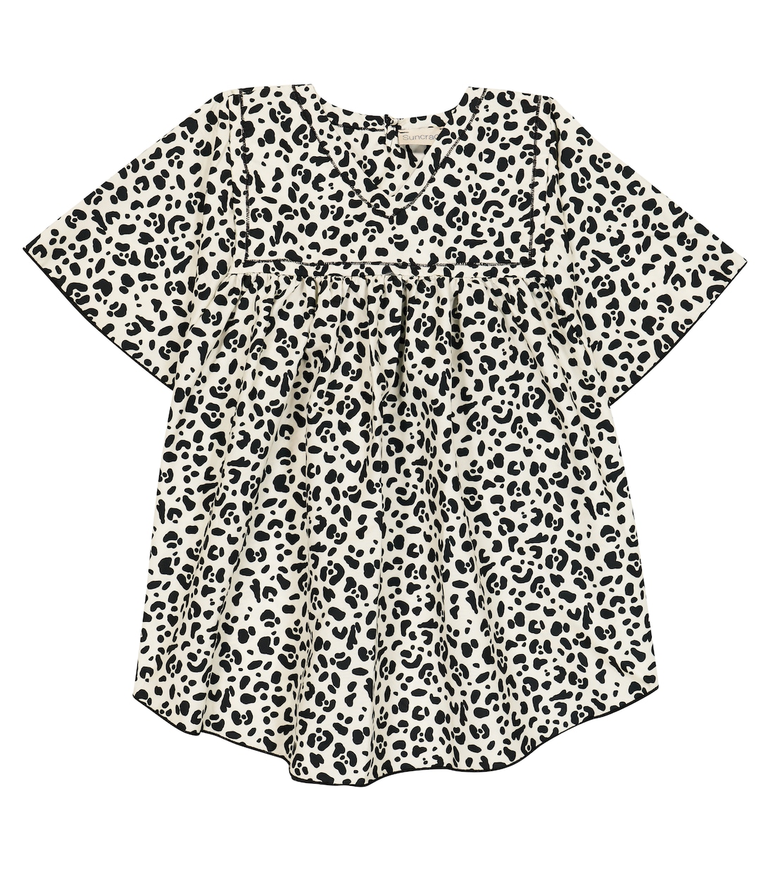 Caftano Amalfi con stampa leopardata | Suncracy