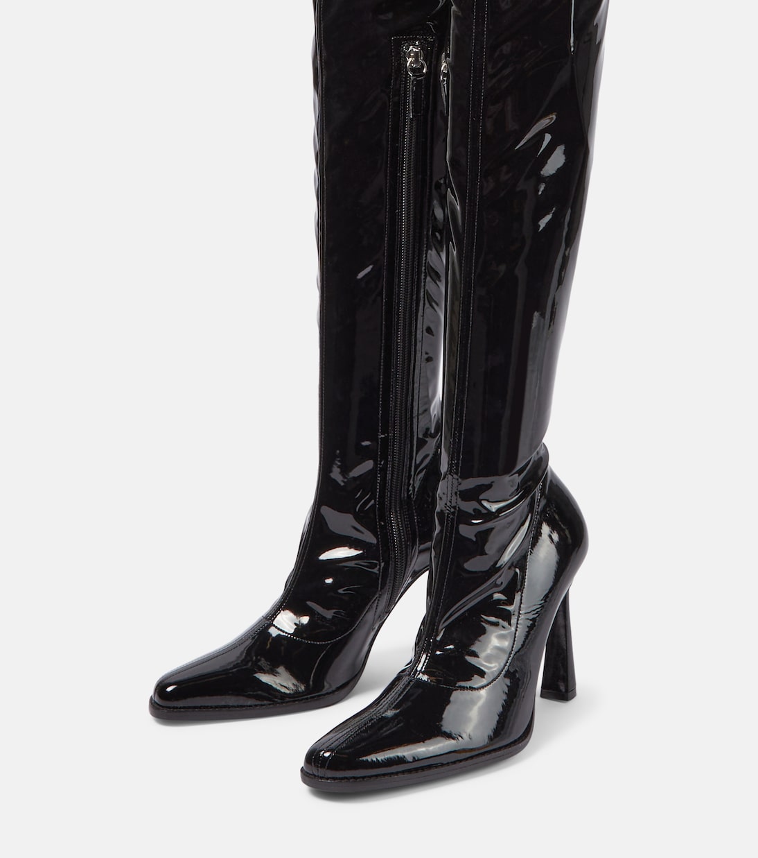 Botas mosqueteras de charol sintético | Magda Butrym