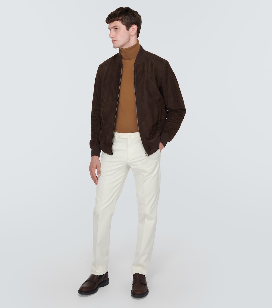 Cotton slim pants | Loro Piana