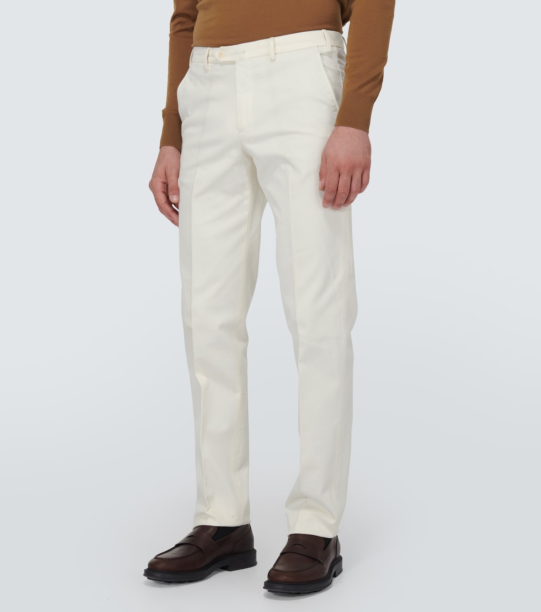 Cotton slim pants | Loro Piana